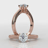 Sheen - Rose Gold Lab Grown Diamond Ring For Women