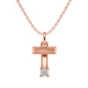 T Charm Solitaire Pendant