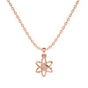 Wishing Star Charm Solitaire Pendant