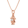 Doll Charm Solitaire Pendant