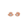 Eye Charm Solitaire Earring