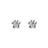 Paw Charm Solitaire Earring