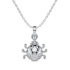 Bug Charm Solitaire Pendant