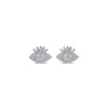 Eye Charm Solitaire Earring