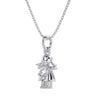 Doll Charm Solitaire Pendant