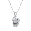 Purse Charm Solitaire Pendant