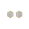 Cluster Solitaire Earring