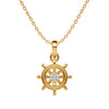 Sunbeam Solitaire Pendant