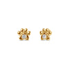 Paw Charm Solitaire Earring