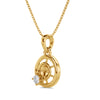 Encircled Charm Solitaire Pendant