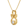 Ethereal Bunny Diamond Pendant