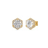 Cluster Solitaire Earring